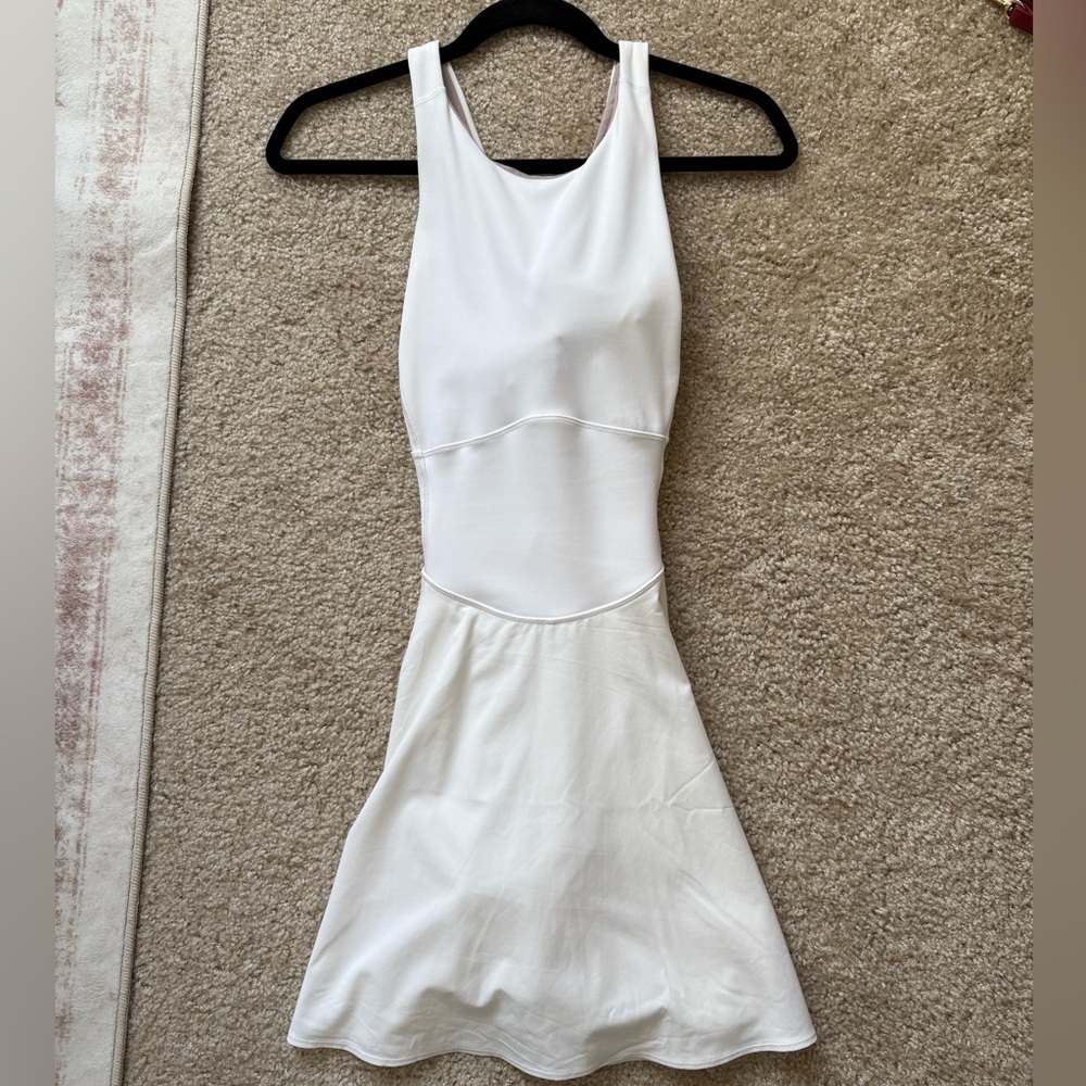 lululemon athletica White Backless Dress